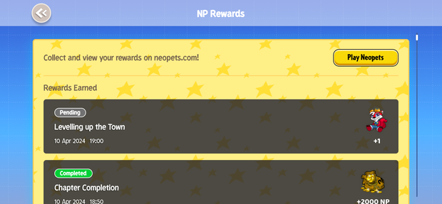 Earn Neopoints